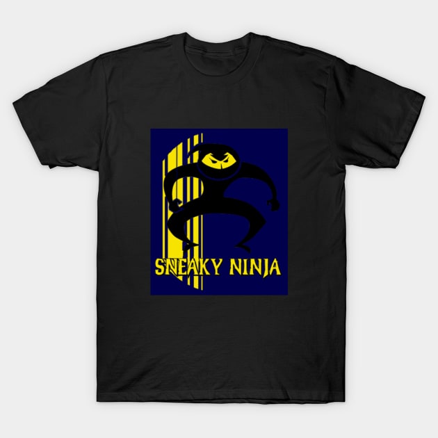 Sneaky Ninjas Logo T-Shirt by Rolson